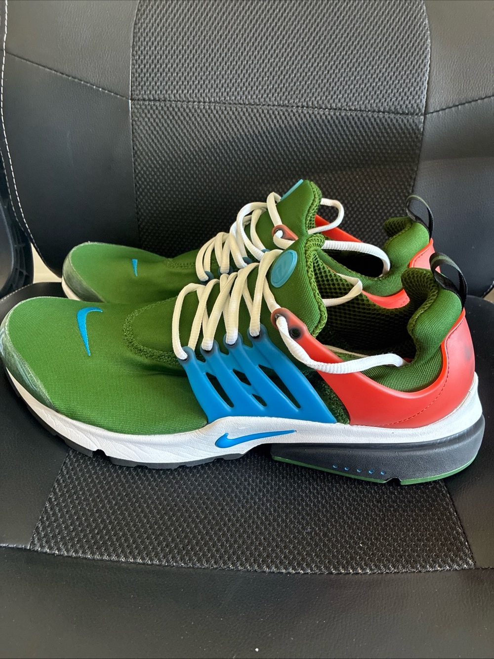 Nike Air Presto Forest Green Blue Team Orange CT3550-300 Men’s Size 14 (XXXL)